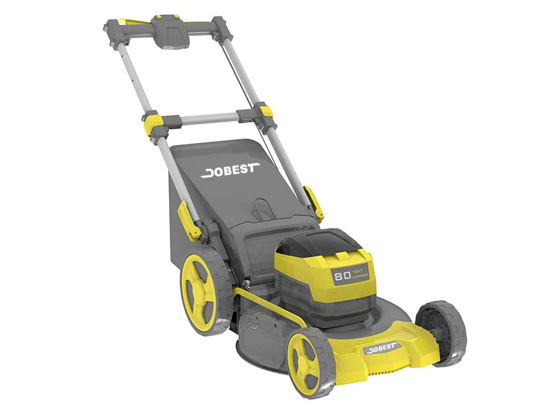 DC- 22” Cordless 80V Self-Propelled Lawn Mower 